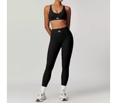 ALO  yoga set con cojín sujetador chaleco ajuste desnudo sensación de elevación de cadera media running pantalones de fitness