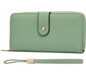 Cartera larga de mujer Cartera multifuncional de mujer clutch