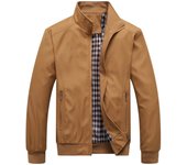 Spring Autumn Casual Solid Fashion Slim Bomber Jacket Men Overcoat New Arrival Baseball Jackets Men's Jacket M-6XL