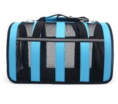 2in1 Pet Carrier for Small Cat Dogs Puppies Space Capsule Collapsible Pet Bags with Perspective Mesh Outdoor Use