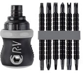 Double-head Ratchet cross-shaped screwdriver kit retractable tool labor-saving multi-functional plum blossom triangl