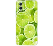 For Vivo Y76 5G 2021 Case Fundas Donut Butterfly Pattern Painting Etui Back Cover For Vivo Y76 Y 76 VIVOY76 5G Silicone Tpu Case