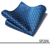 High Grade Brand Silk Kerchief Man Dark Blue Striped April Fool's Day Fit Formal Party Pocket Square Handkerchiefs Suit Hanky