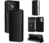 For Oppo A2 a79 realme 661 note 60 narzo n61 5G (india) Fashion bracket Card Pocket clip carcasa de teléfono móvil solapa mag