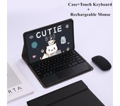 For Lenovo Tab P11 2nd Gen 11.5 Spanish Keyboard Case Mouse Bluetooth Keyboard Stand Magnetic Funda for Xiaoxin Pad Plus 2023