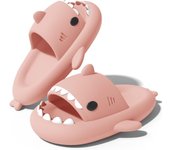 Hombre Mujer Chanclas Mujer Verano Comodas Chanclas Playa Mujer Antideslizantes de Suela Gruesa Zapatillas Tiburon Piscina