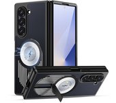 Magsafe For Samsung Galaxy Z Fold 6 5 Fold5 Case Silicone Frame Bracket Magnetic Heat dissipation Back