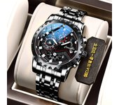 Reloj mecánico automático para hombres tendencia estudiante reloj de cuarzo