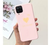 For Funda Samsung Galaxy A12 Ultra Thim Sofu-Touch Matte Liquid Silicone Soft Bumper cover on samsung a12 a125f a 12 galaxy case