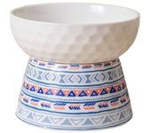 Ceramic Cat Bowl Creative Multi-use Dog Food Feeding Basin Slanted/Flat Mouth Anti Tipping Pet Drinking Feeder Water Container