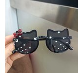 Children's sunglasses girls UV protection cute super cute baby glasses little girl soft legs silicone polarized sunglasses