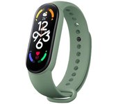 Applicable to Amazfit Mi Strap, Breathable Silicone Bracelet for Smart Watch,  Band 3 4 5 6 7 Strap