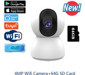 4MP 2K Tuya Smart Mini WiFi IP Camera Indoor Wireless Surveillance Auto Tracking Of Human Home Security CCTV Baby Pet Monitor