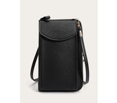 Yogodlns-Bolso cruzado informal para teléfono móvil, bandolera de piel sintética con solapa, multifunción