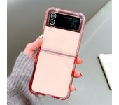 Case For Samsung Galaxy Z Flip4 Fold Protective Case Transparent Silicone Cover