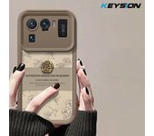 KEYSION Retro Flower Case for Xiaomi Mi 11 Lite 5G NE 11 5G Soft Silicone Shockproof Phone Back Cover for Xiaomi Mi 11 Ultra 5G
