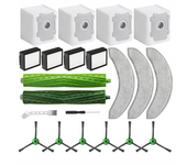 Replacement Parts for IRobot Roomba Combo J7+ J9+,Accessories Inclue 1 Set Rubber Brushes,Filters,Side Brushes