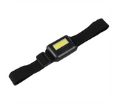 Cob Led Mini light lamp Headlight 3 Modes Rainproof Torch Flashlight For Outdoor Camping Fishing Black