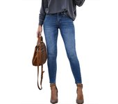 2025 Cowboy Pants for Woman New in Cropped Pencil Trousers Mid-Rise Stretched Skinny Women's Jeans