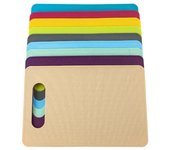 Kitchen Tools Multicolor Easy To Clean Nonslip Plastic Chopping Board Food Cutting Block Mat Tool Kitchen Cook Supplies