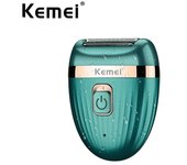 Kemei Portable Women Body Hair Shaver Mini Rechargeable Hair Removal Pubic Bikini Hair Trimmer Electric Legs Underarm Epilator
