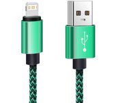 1m 2m 3m Fast Charge USB Cable For iPhone 14 13 12 11 Pro Max X XR XS 10 8 7 6 s Plus SE Long Wire Apple Phone Data Charger Cord