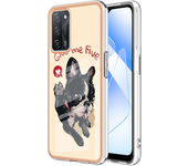 Para Oppo A55 A53s A54 A16 A54s A 55 53s 54 16 54s 4G Pemm00 Tapa Trasera De Silicona Antisísmica