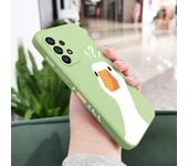 Funda de Teléfono de Pato Doble para Samsung Accesorio de Electrónica para A54, A34, A24, A14, A73, A53, A33, A23, A13, A15, A25, A35, A554G 5g