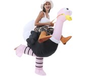 Cross-border ride ostrich iatable Halloween festival stage show Goofy costumes
