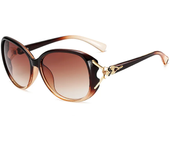 Gafas de sol redondas pequeñas para mujer, gafas de sol clásicas de viaje de marca Vintage, gafas de sol de montura pequeña Retro a la moda para mujer UV400