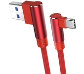 90 Degree Elbow USB Type C Cable Mobile Phone Fast Charging Data Cord For Samsung S22 Xiaomi 12 Poco F3 X4 GT Oneplus 10 Realme
