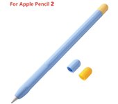 Precious two-color soft silicone Apple Pencil, first and second generation protective cases tablets, tactile optical pencil case
