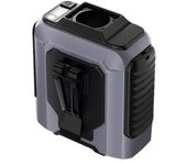 Mini ventilador de alta calidad del clip de la cintura, ventilador colgante de alta velocidad del cuello, luz recargable del USB LED, ventilador sin manos para el trabajador