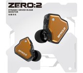 7Hz x Crinacle Zero:2 Updated 10mm Dynamic Driver IEM Wired Earbuds Earphones Gaming Earbuds with OFC IEM Cable for Musician