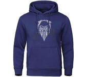 capucha de algodón para hombre y mujer, ropa de calle de la leyenda Vikinga, chándal informal, moda de otoño e invierno, novedad