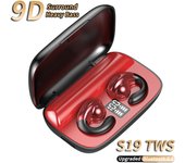 VAORLO Bone Conduction Bluetooth Earphones Touch Control Subwoofer 3D Surround Stereo Wireless Headset For Business Music Gaming