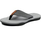 Black 40-46 New Massage Flip-flops Summer Men Slippers Beach Sandals Comfortable Men Casual Shoes Fashion Men Flip Flops