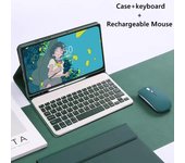For Samsung Tab S8/S7 11 inch Keyboard Case Mouse Bluetooth Wireless Spanish Keyboard Tablet Magnetic Funda