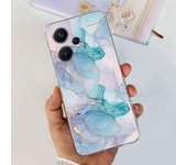 For Xiaomi Redmi Note 13 5G Case Luxury Marble Transparent Phone Cover For Redmi Note 13 Pro Plus Funda on Note 13 Pro 5G Bumper