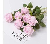 3/5/10/20pcs wers wer Branch Artificial Red Roses Realistic  Rose for Wedding Home r