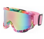 Anti-Fog Ski Goggles Snow Goggles Winter Snowboard Skiing Glasses Outdoor Sport Windproof Ski Mask Off Road Goggles Helmet