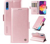 For Samsung Galaxy A50 A52 A53 A54 Galaxy A51 4G 5G ranura de  de visita Pu billetera funda de cuero anti - caída coque