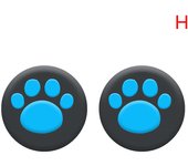 2Pcs Cute Silicone Thumb Sticks Grips for PS4/PS5 Controller Caps Cover Protector