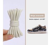 1Pair Original SB Dunk Oval Shoe laces Thickened 0.9CM Half Round Shoelaces Running Sneaker Shoelace 140/160/180cm Shoestrings