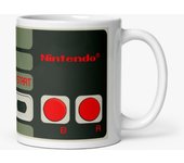Taza Cerámica Mando Nintendo Stamina Taza cerámica, Mando Nintendo, Stamina, videojuegos, Nintendo, 350ml, diseño retro, cerámica, bebida, regalo, coleccionista, fanáticos de Nintendo, oficina, hogar, control.