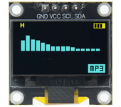 0.96 Inch OLED IIC Serial White OLED Display Module 128X64 I2C SSD1315 12864 LCD Screen Board for Arduino