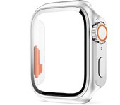 Glass+Case For Apple Watch S10 42mm 46mm Screen Protector Cover Change To Ultra Bumper Case Cover For iWatch Series 10 46mm 42mm