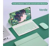 For Samsung Galaxy Tab A9 Plus Keyboard Case for S6 Lite 10.4in S7 S8 S9 11in S7+ S8+ S9+ S9 FE+ 12.4in Tablet Cover