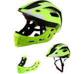 PORCHEDDU Niños desmontables helmet de Bicicleta de Cara complete ultraligero transpirable Ciclismo
