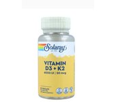 Solaray Vitamina D3 & K2 (Mk7) 60Caps